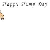 a cartoon of a man laying on top of a camel with the letters r and t visible