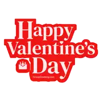 a red sign that says happy valentines day